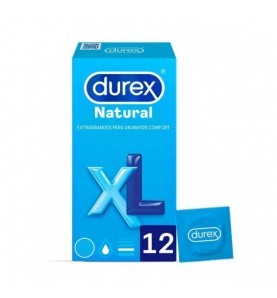 DUREX NATURAL XL PRESERVATIVOS 12 U