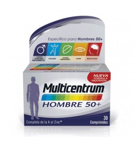 MULTICENTRUM HOMBRE 50+ 30 COMPRIMIDOS