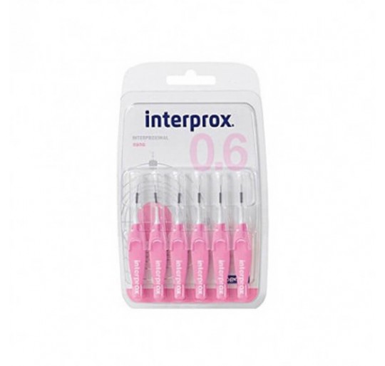 CEPILLO INTERPROXIMAL INTERPROX NANO 6 CEPILLOS