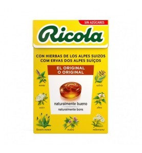 RICOLA HIERBAS SUIZAS SIN AZUCAR