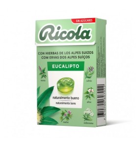 RICOLA  SIN AZUCAR EUCALIPTUS  DUPLO50 G