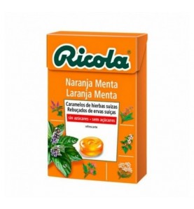 RICOLA  NARANJA MENTA S AZUC