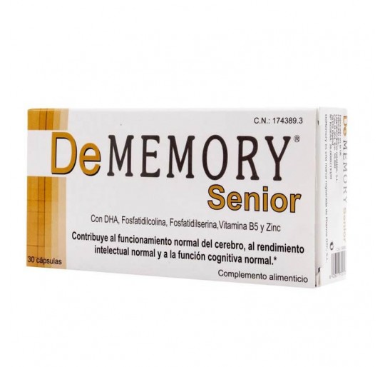 DE MEMORY SENIOR 30 CAPS