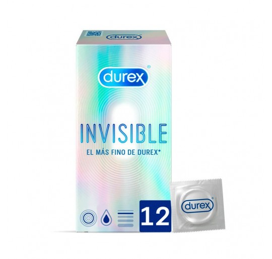 DUREX INVISIBLE EXTRA FINO EXTRA SENSITIVO PRESE